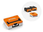 STIHL Akku-Box mit 2x AP 300 S und AL 501