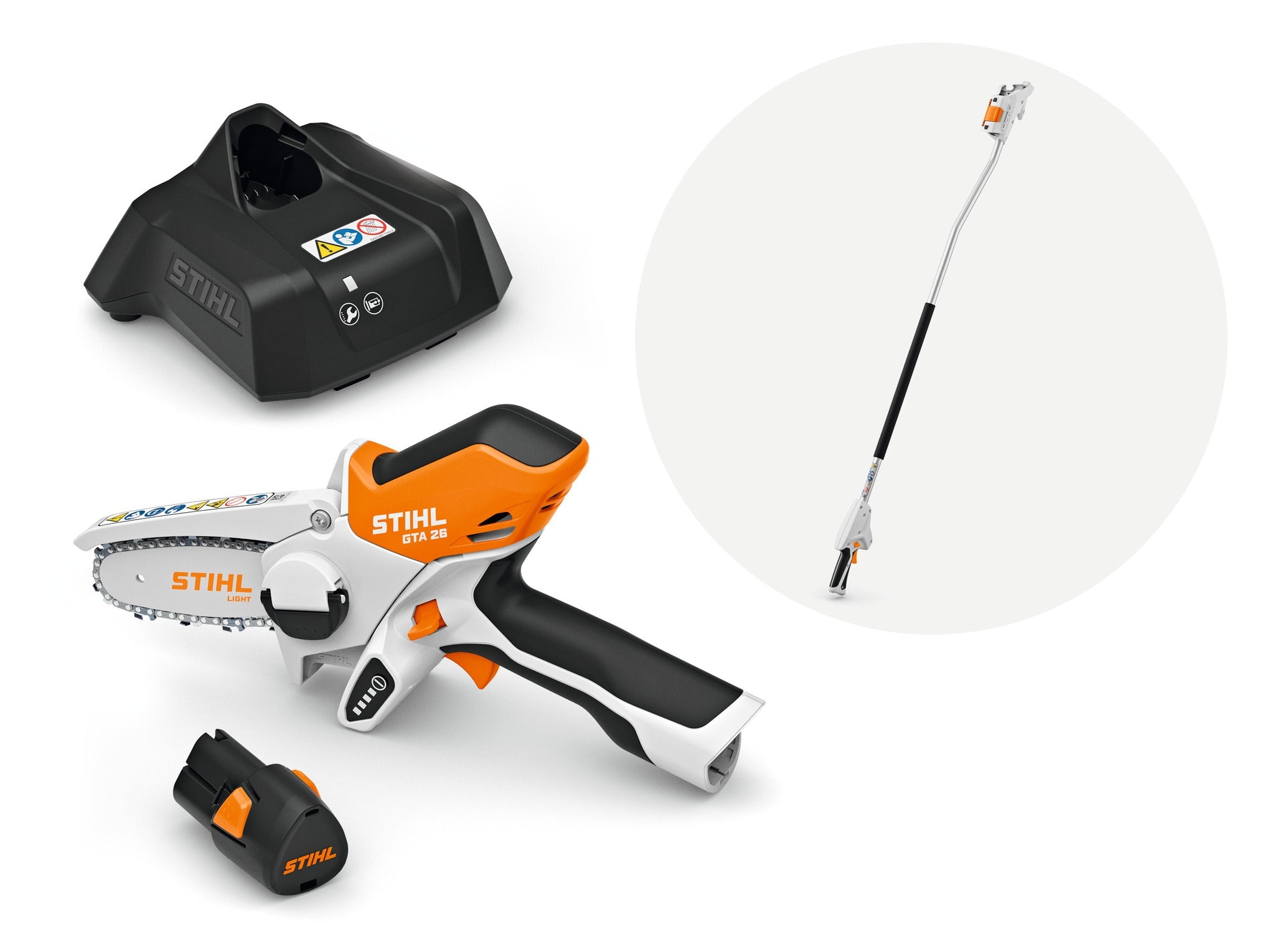 STIHL GTA 26 Set Verlängerung, PM3, Schienenlänge 10 cm