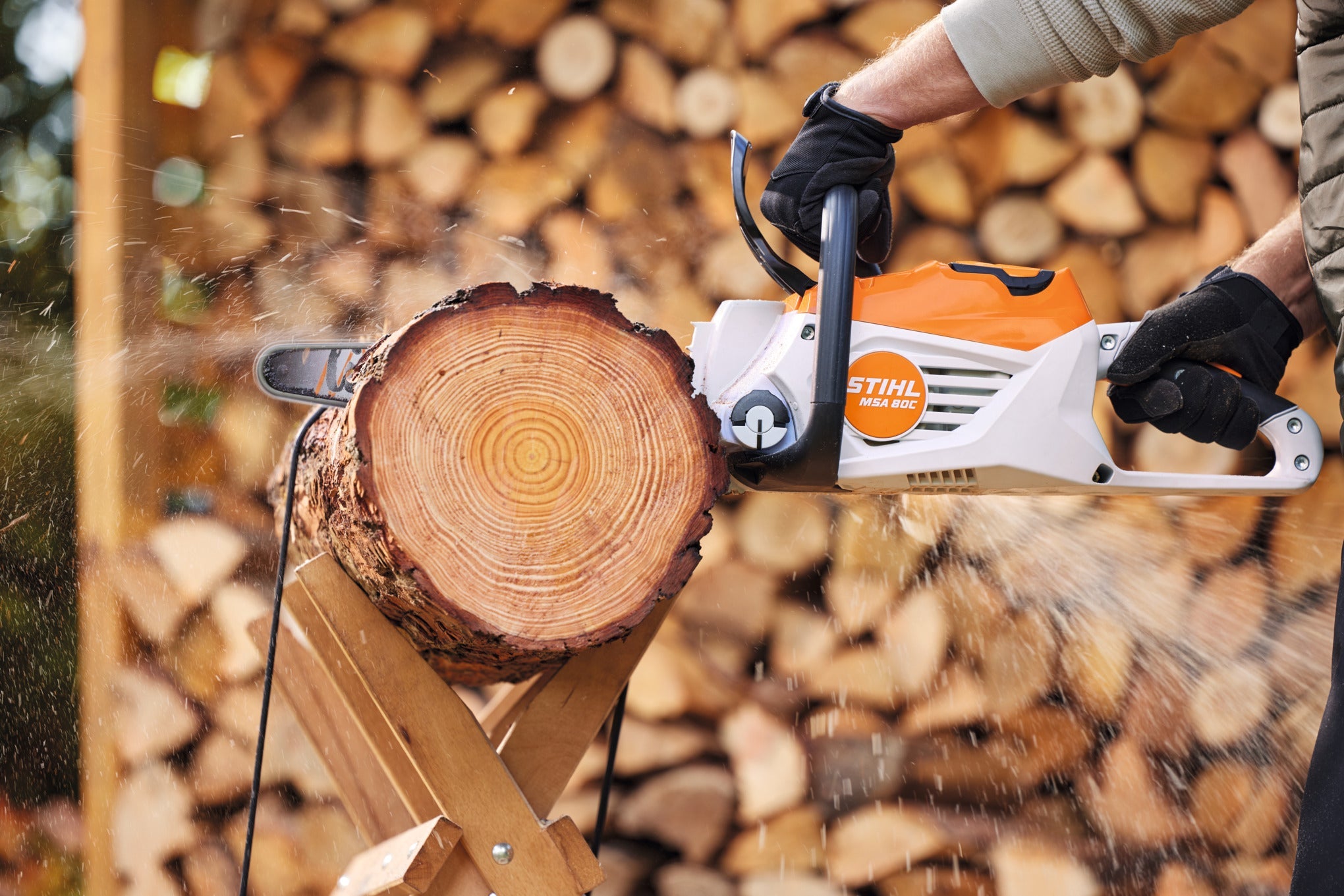 STIHL MSA 80 C-B, PM3, Schienenlänge 35 cm