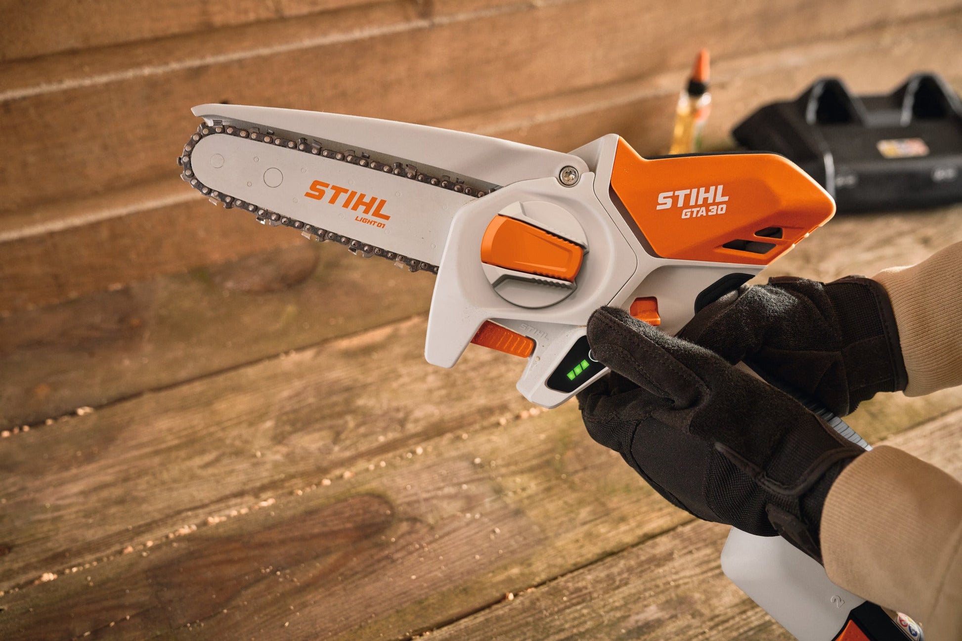 STIHL GTA 30 Set, PM3, Schienenlänge 15 cm