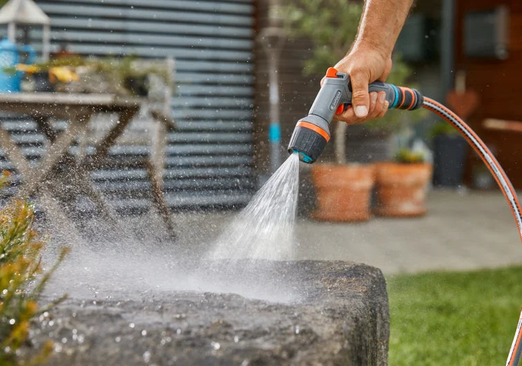 Comfort Multi-Reinigungsspritze, wassersparende Spritze, UV- und Frostschutz