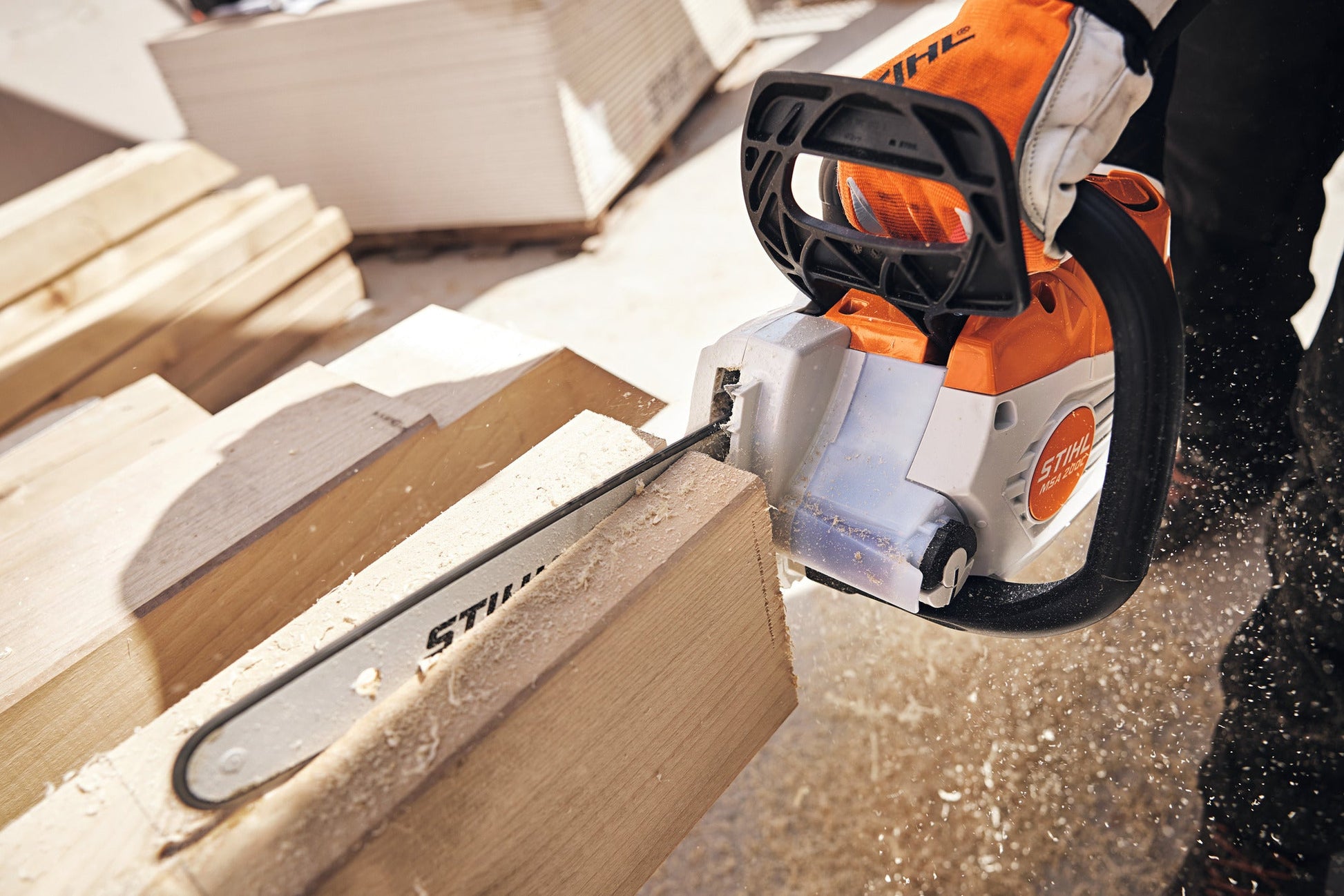 STIHL MSA 200 C-B, Schienenlänge 30 cm