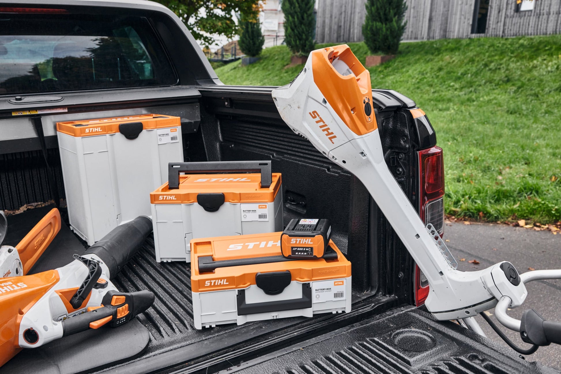STIHL Power-Box 3 mit 2x AP 500 S und AL 501
