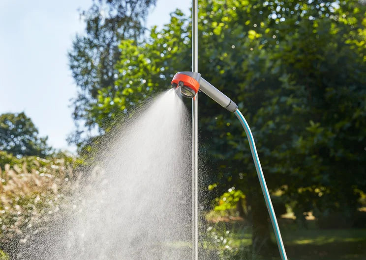 Gartendusche trio, Brausestrahl oder Sprühnebel stufenlos regulierbar