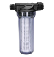 Pumpen-Vorfilter, Filter für Gartenpumpe etc., bis 6000 l/h, mit Filtereinsatz