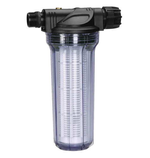 Pumpen-Vorfilter, Filter für Gartenpumpe etc., bis 6000 l/h, mit Filtereinsatz