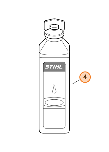 STIHL HP 100 ml 2T Öl für 5L Kraftstoff