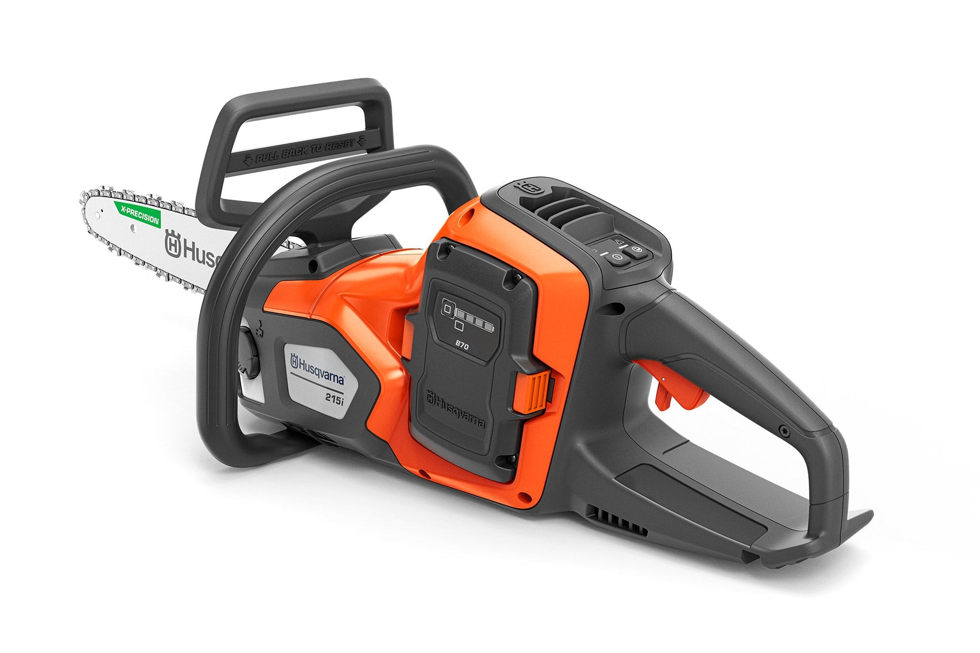 Husqvarna 215i mit Akku und Ladegerät