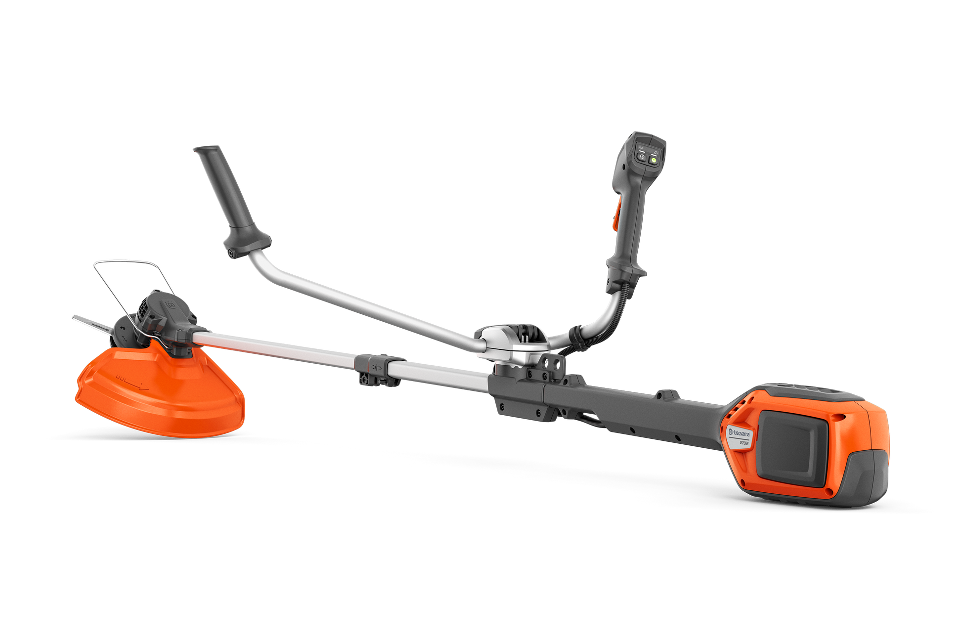 Husqvarna 220iR mit Akku und Ladegerät