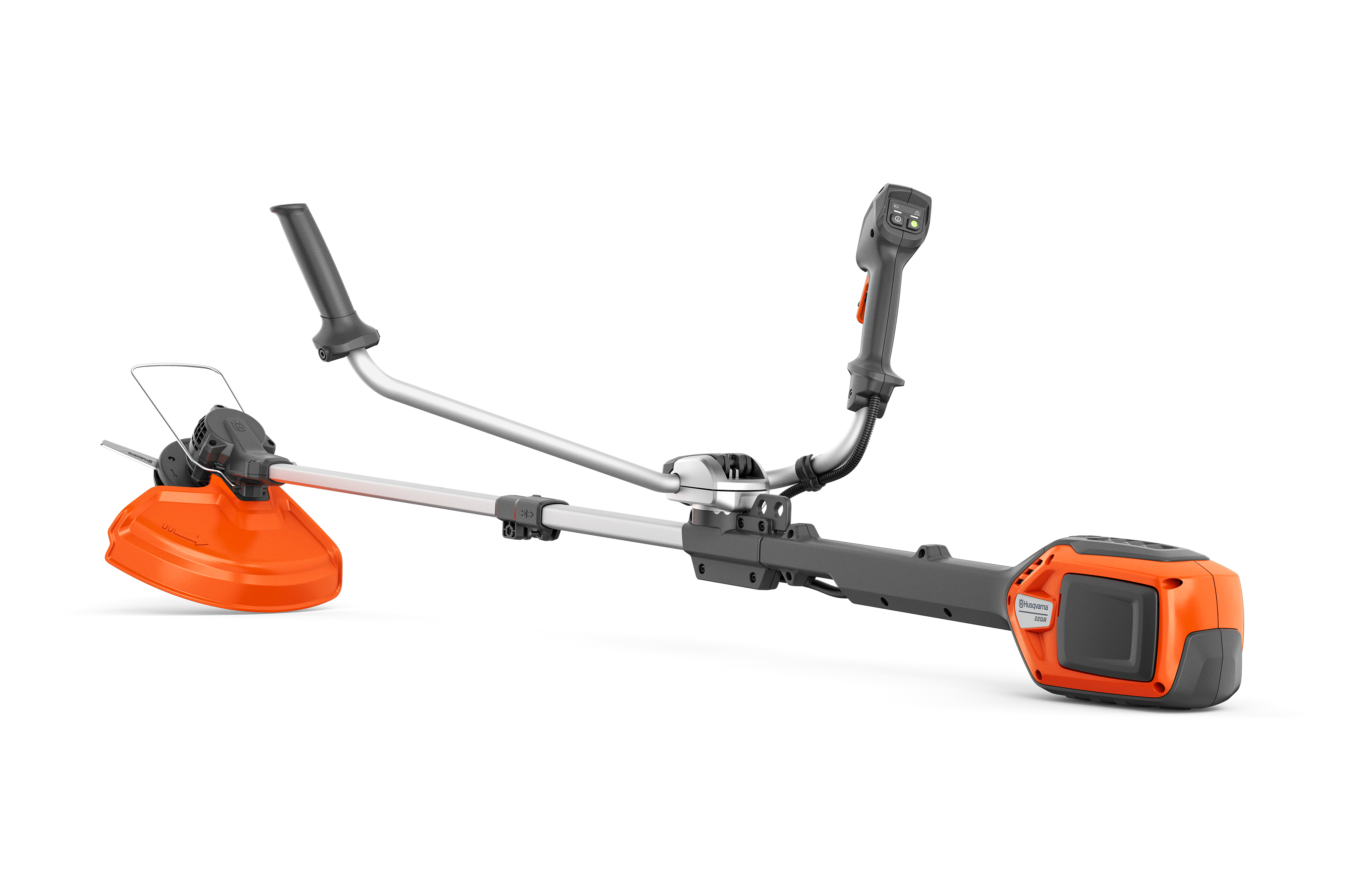 Husqvarna 220iR mit Akku und Ladegerät