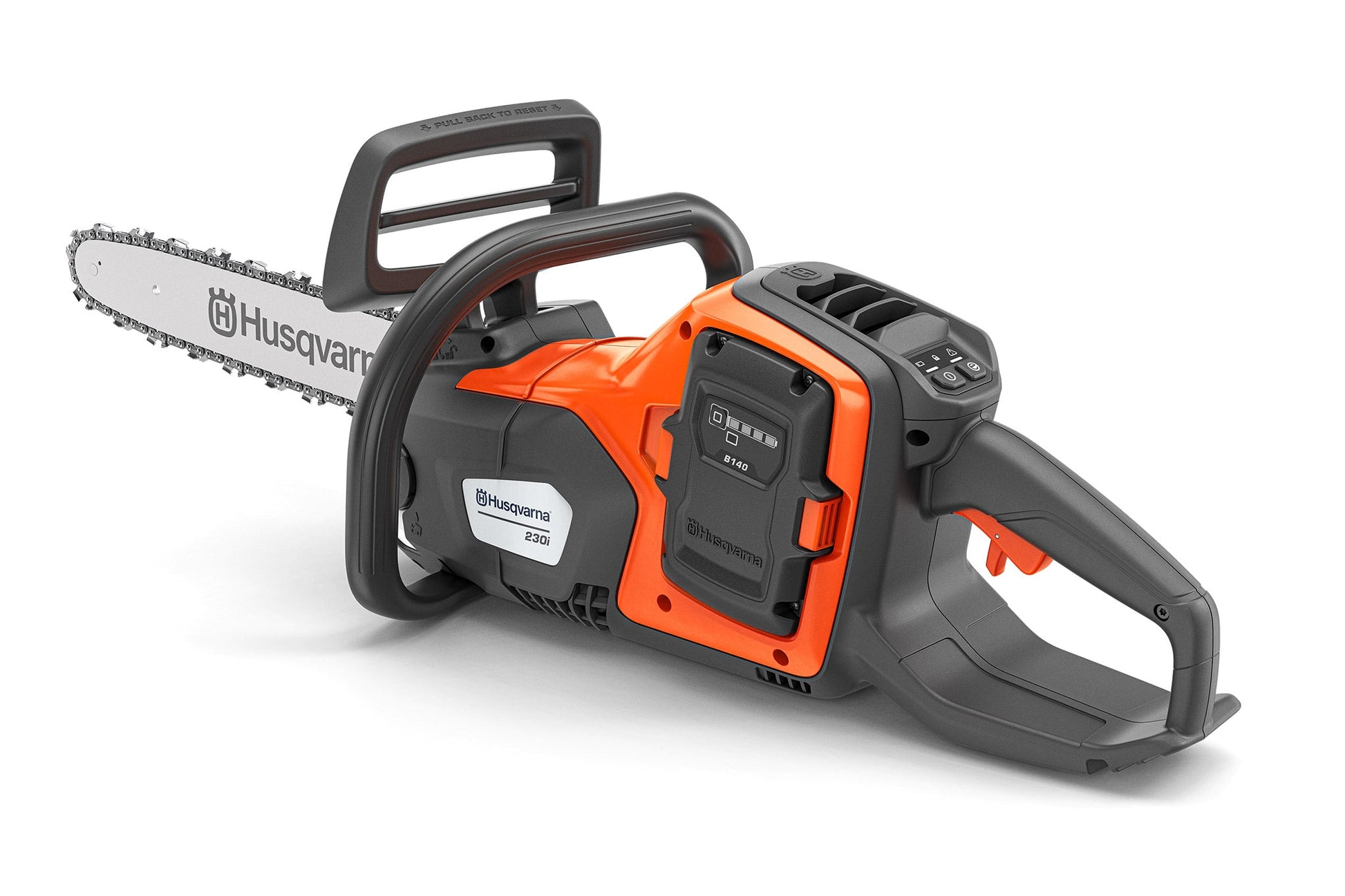 Husqvarna 230i mit Akku und Ladegerät