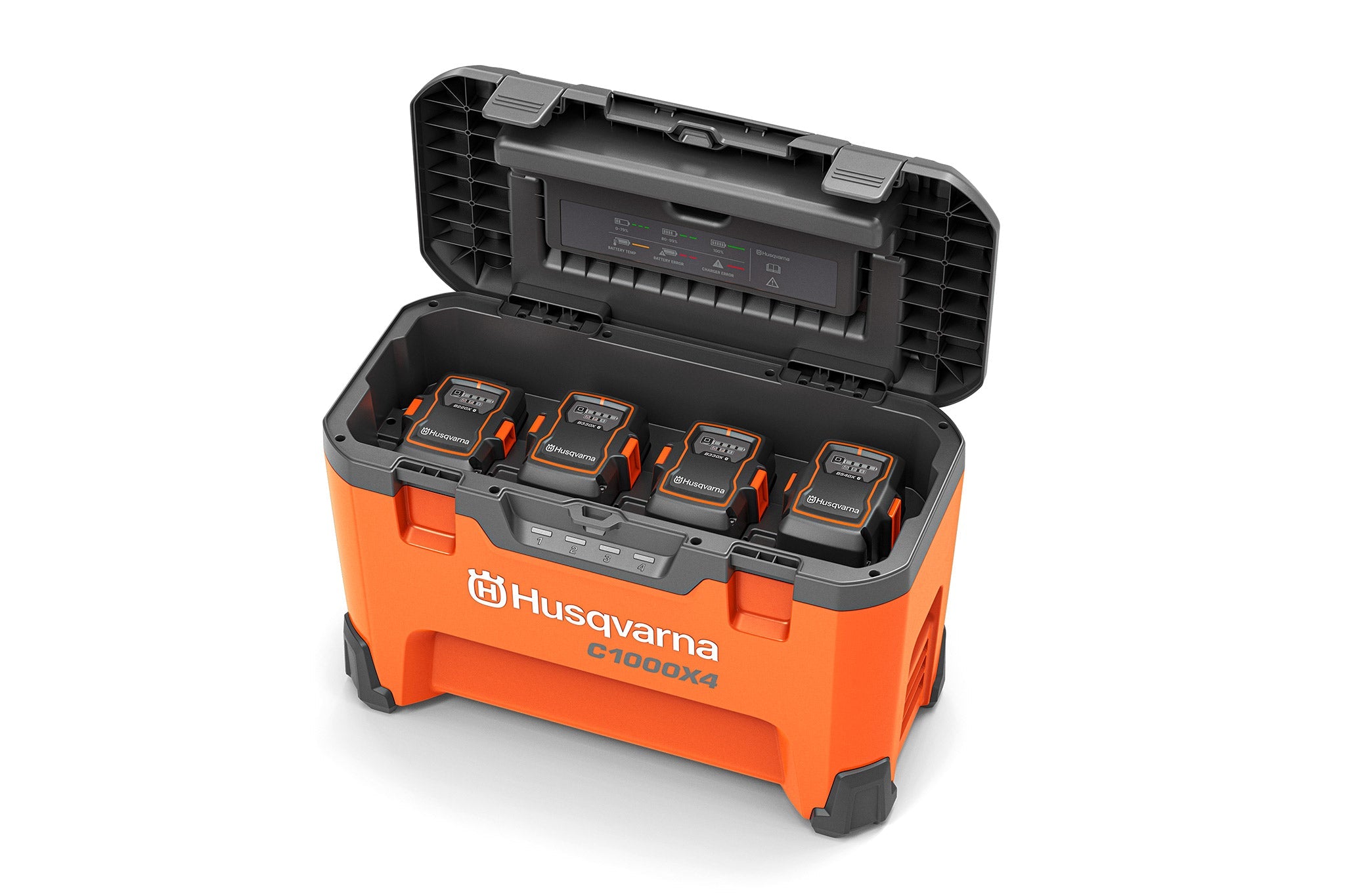 Husqvarna Akku Ladekoffer C1000X4 Set