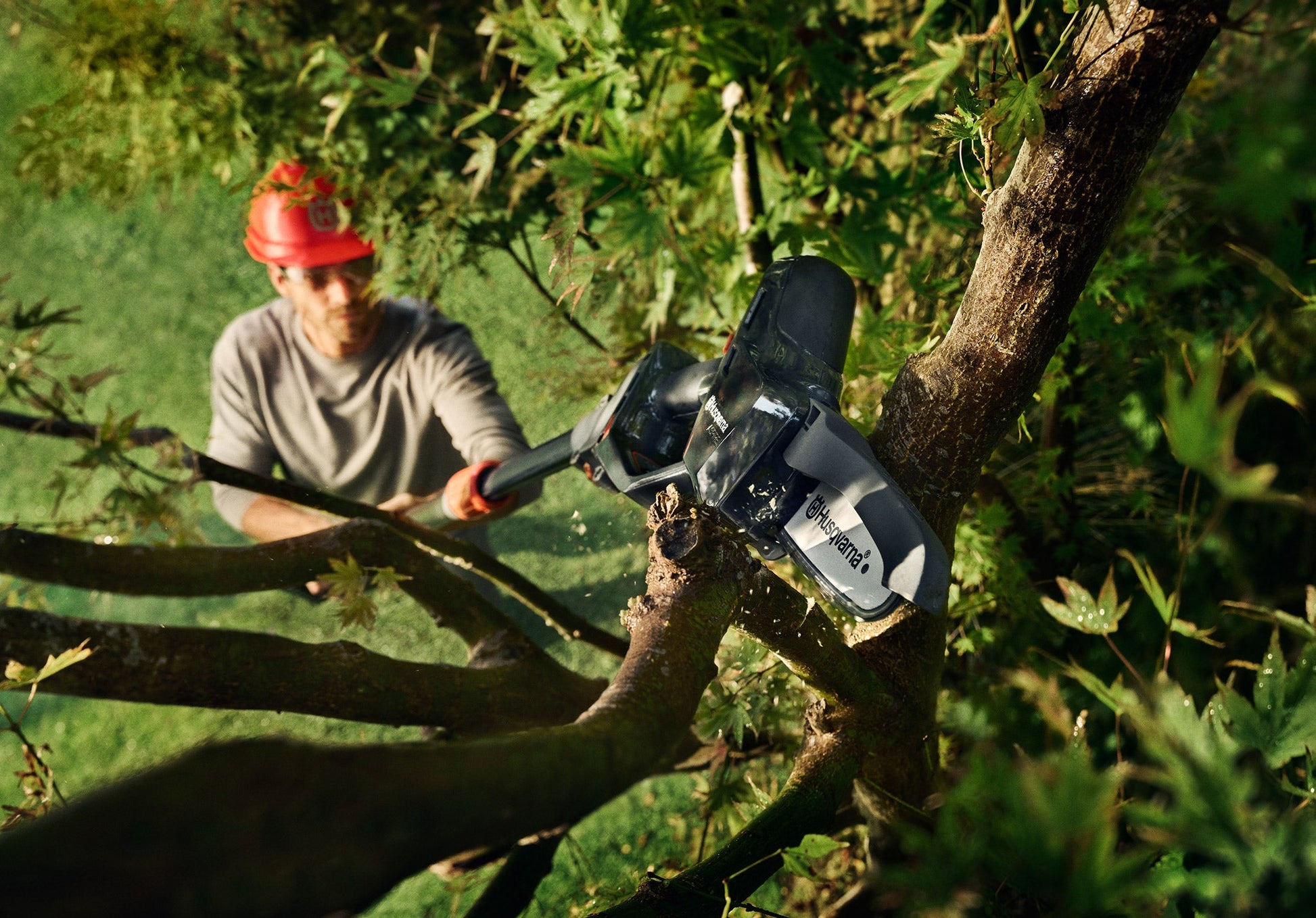 Husqvarna Aspire® P5-P4A (+ Aspire® Verlängerung-P4A) mit Akku und Ladegerät