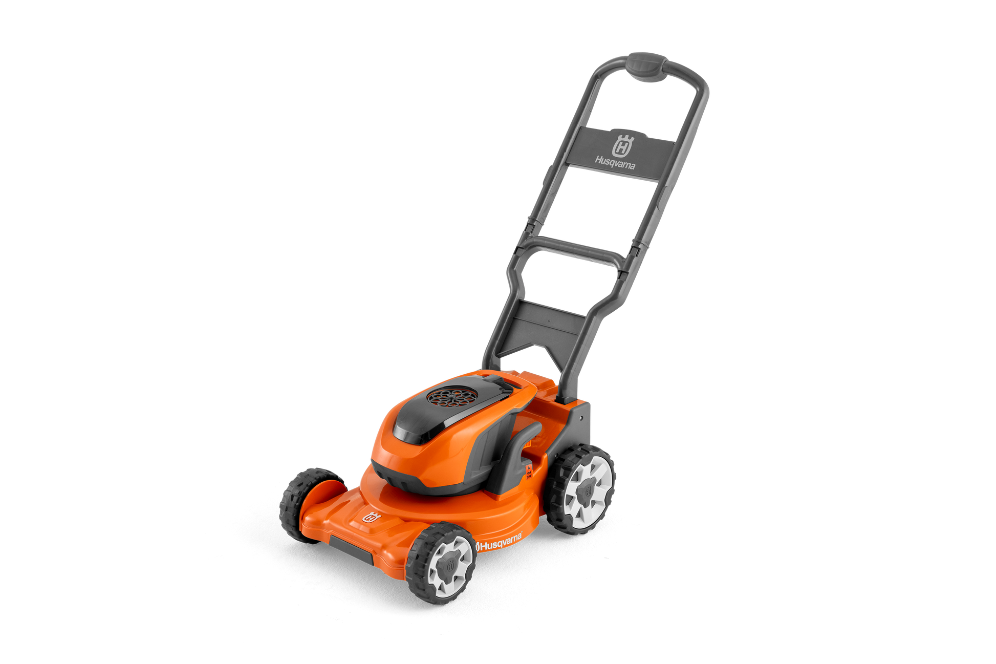 Husqvarna Spielzeug Spielzeug Akku Rasenmäher 347iVX mit Seifenblasen